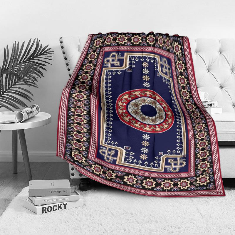 Beautiful Turkish Vintage Style Rug Carpet Blanket Decorative Throw Sofa Bed Accent Home Decor