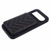 For Google Pixel 9 Pro/9 Phone Case Rhombus Adhesive Card Bag with Kickstand RFID Blocking