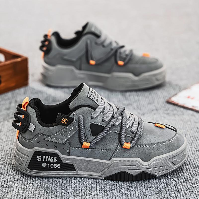 Fashion Men's Casual Board Shoes Comfortable Breathable Outdoor Anti Slip Wear-resistant Four Season Male Versatile Shoes Zapatillas