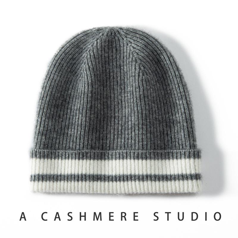 Cashmere Hat Women's Solid Color Versatile Painter Hat Fashion Street Bag Hat Knitted Wool Hat Casual Batch
