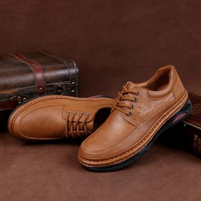 Scarpe casual da uomo di marca di lusso, scarpe da uomo in vera pelle, scarpe da lavoro piatte di alta qualità, scarpe Oxford da uomo fatte a mano, scarpe da passeggio traspiranti