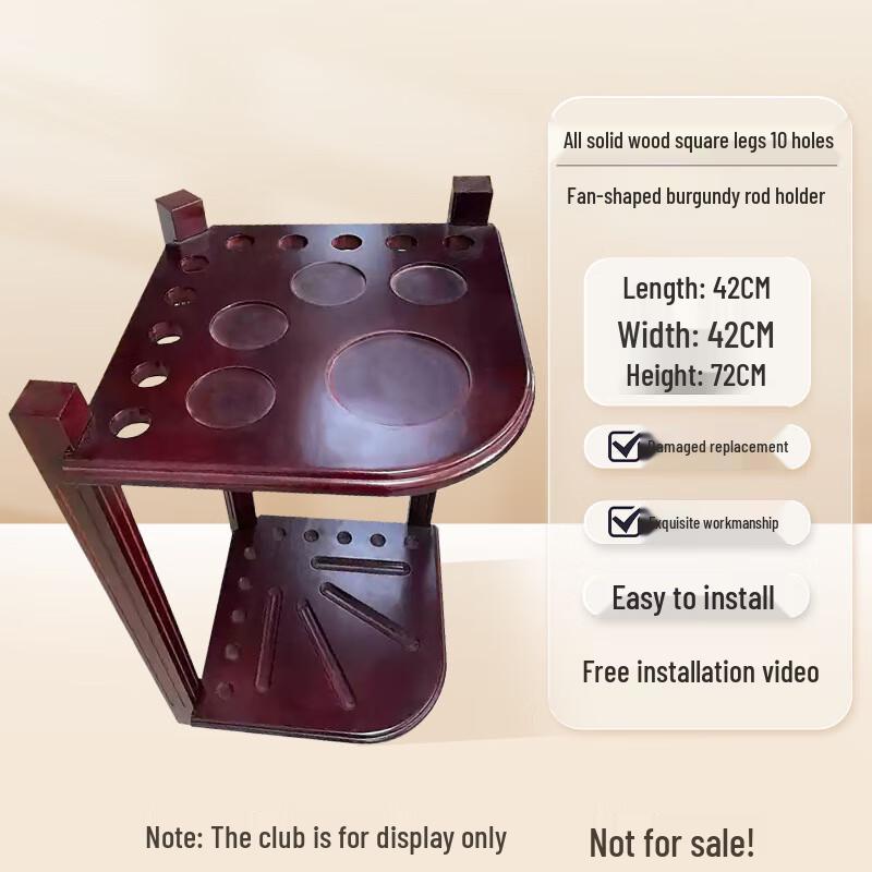 Luoweini Floor-Standing Billiard Cue Rack