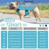 Dog Cooling Vest Harness Summer Breathable Pet Cooler Jacket Reflective Adjustable Mesh Sunstroke Prevention