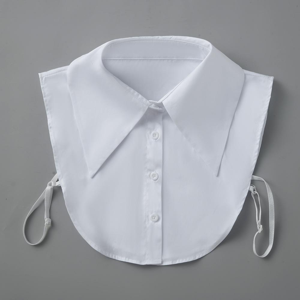 Fake Collar Women'S Versatile Fake Collar Shirt Spring And Summer Decorative Fake Collar Large Size Square Collar Wear Fake Collar