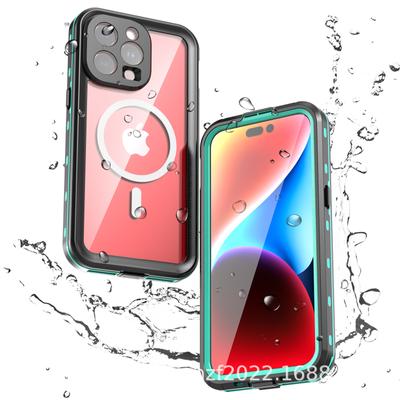 For IPhone 15 Case for Apple 15 Pro Max Waterproof Magnetic Phone Protection Case Anti Drop 16Plus