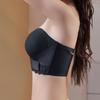 Übergröße Rutschfester Trägerloser Minimizer-BH mit Abnehmbaren Trägern