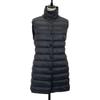 Moncler EBIHENS 2WAY Pleated Switching Trench with Inner Down Vest Coat 1 blackUsed