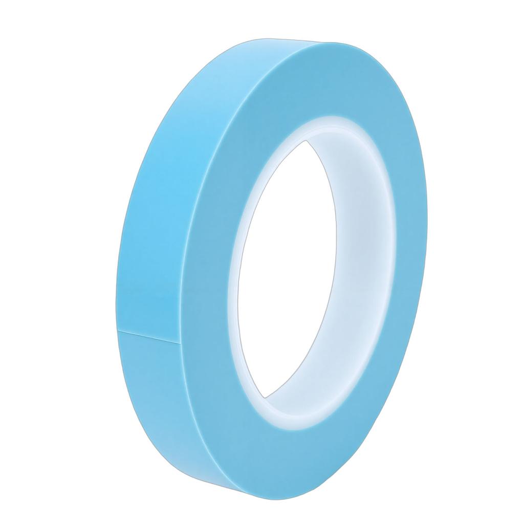 20mm 80m   Head Single Sided Tape Strong PVC Adhesive Protective   Head Tape Light Blue