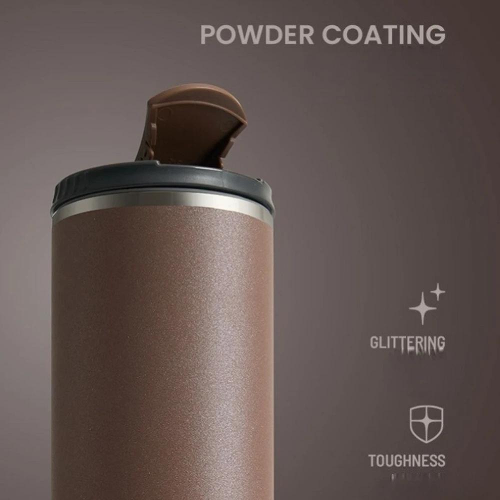 Tyeso 600ML Vacuum Flask Insulated Travel Tumbler Large Capacity Cup for Office Car Hot Cold Portable Thermoses Drinkware