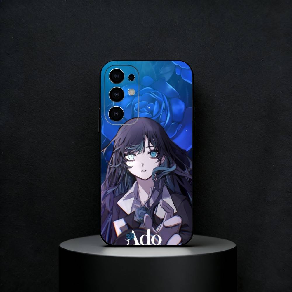 A-Ado K-Kyogen Phone Case For Samsung S25,S24,S23,S22,S21,S20,Plus,Fe,Lite,Others Black Cover