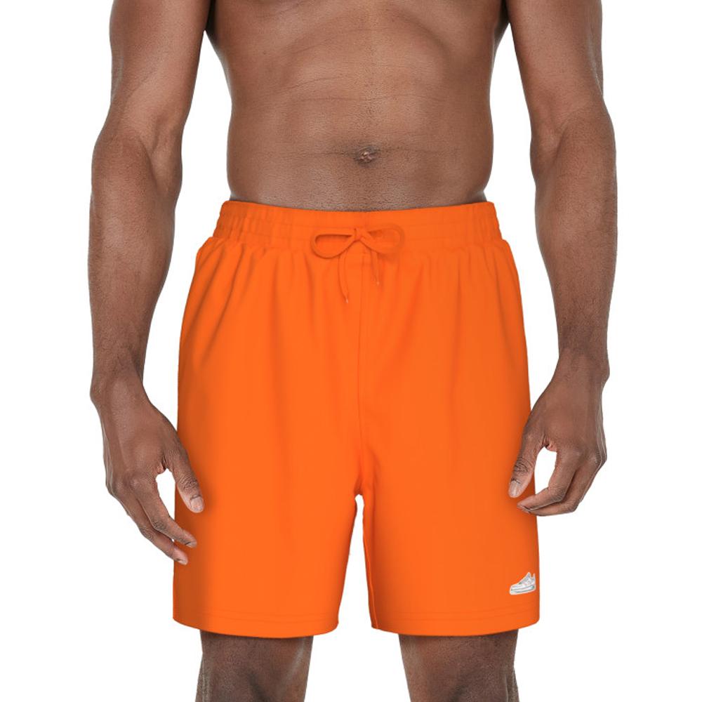 NIKE SWIM Men'S Rash Guard Sneaker Patch 7-Inch Bali Shorts Nessf509-840
