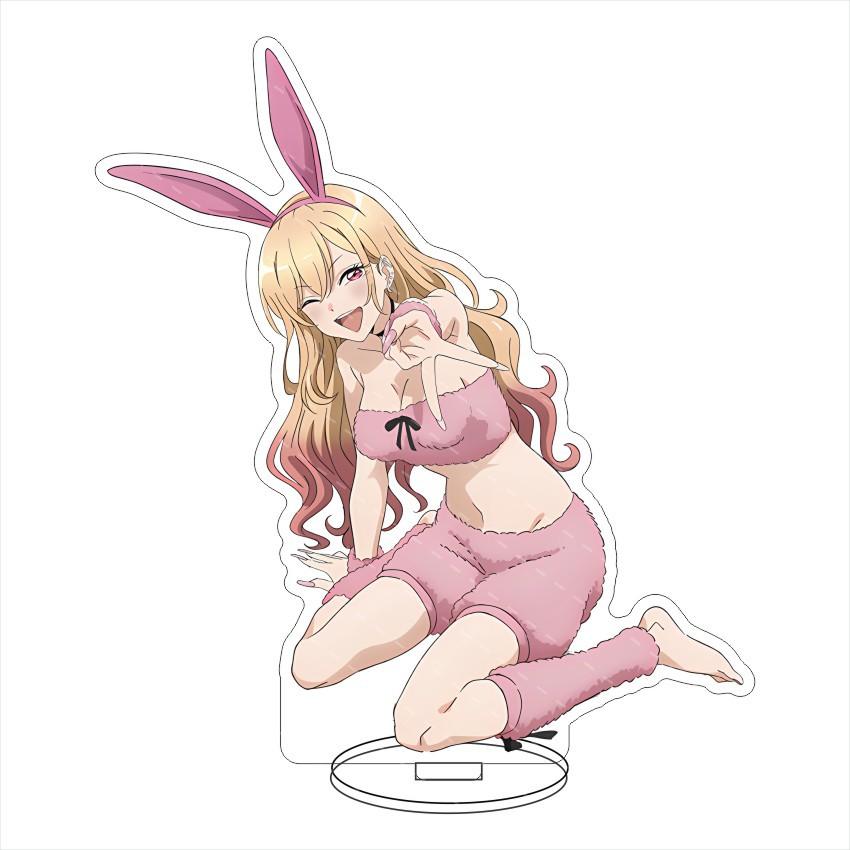 Anime My Dress-Up Darling Kitagawa Marin Acrylic Stand Figure Kaiemon Kitagawa Desktop Standing Model Gift