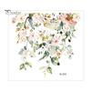 Floral Toilet Lid Decal Seat Self Adhesive Strong Stickiness Decorative Waterproof Removable Plant Leaves Flowers Sticker Flower