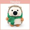 Cute Hedgehog Plush Toy With Scarf Soft Mr Hedgehog Stuffed Animal Gift For Kids Special Characters Included