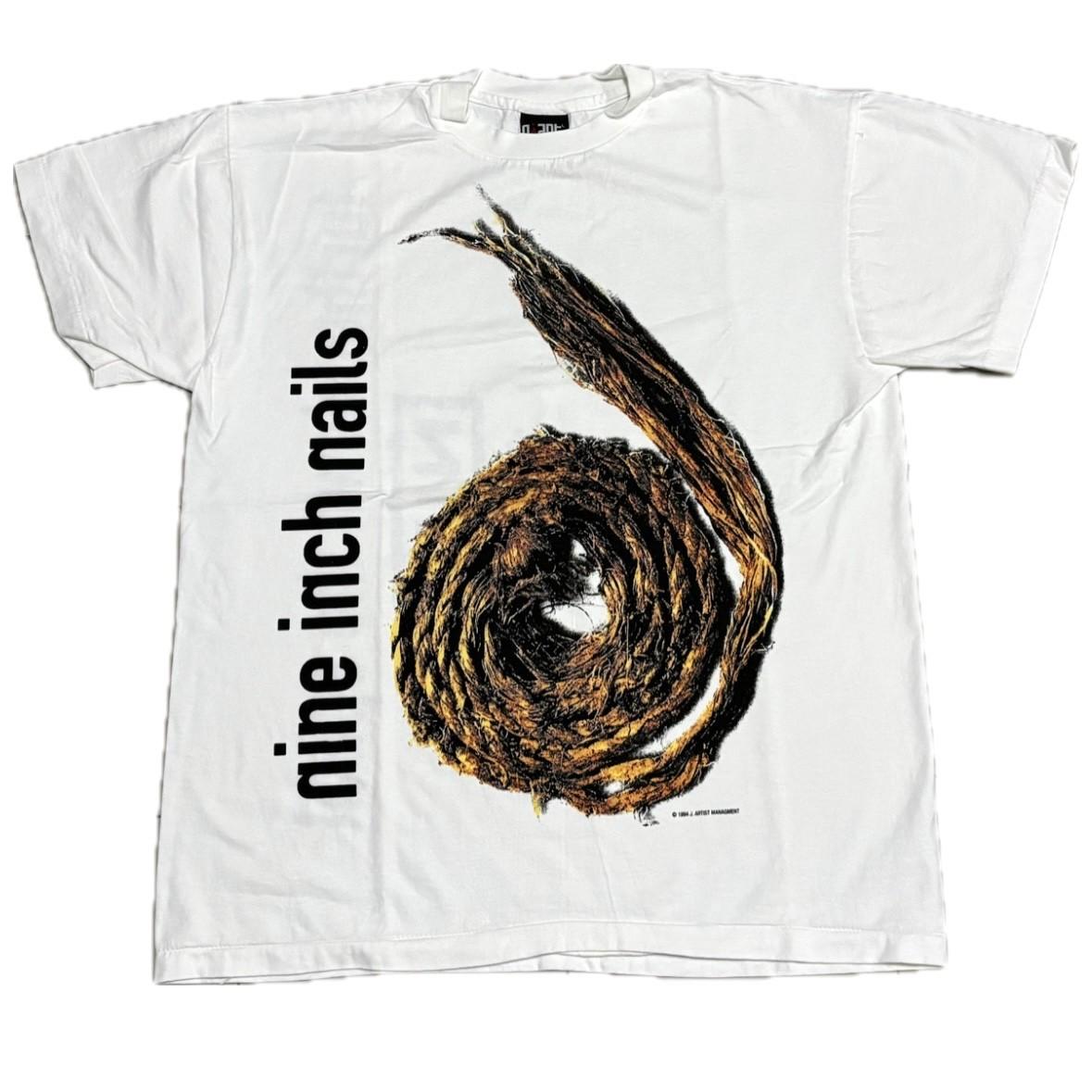 ВИНТАЖНАЯ 1995 Nine Inch Nails Р.L Футболка с одинарной строчкой Further Down The Spiral РЕПРИНТ S