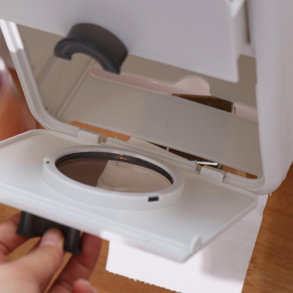 Punch Free Double Layer Tissue Box Plastic Paper Towel Box Toilet Paper Storage Box for Home