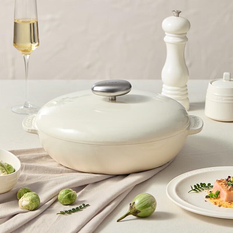 Wenlun Mountain Pebble Series 28cm Enamel Pot