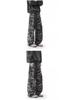 Unisex American Retro Camo Jogginghose: Hohe Taille, Gekrümmtes Bein, Herbsttrend