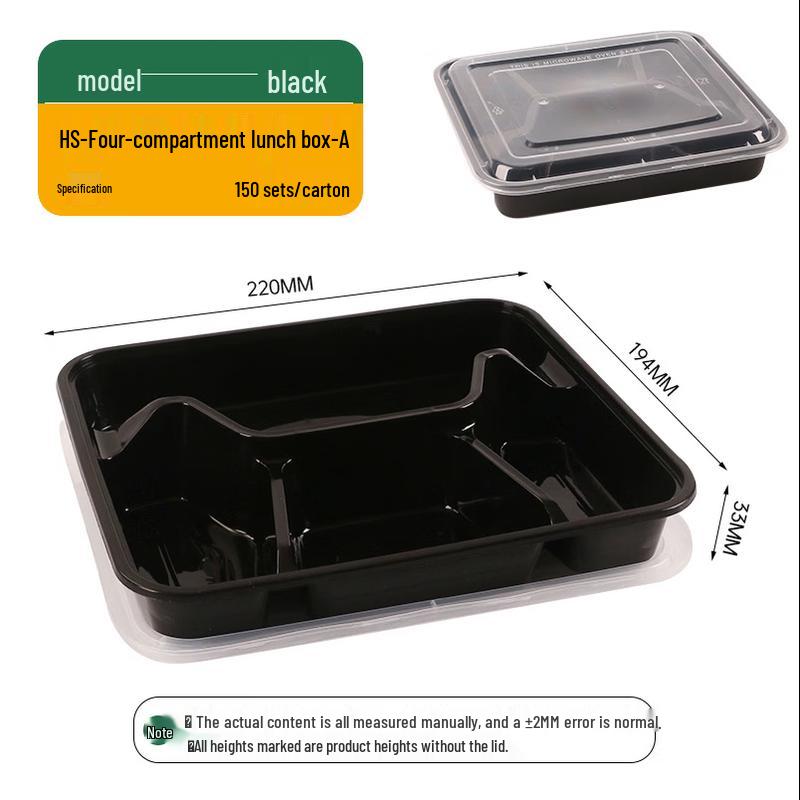 Disposable Divided Meal Prep Containers