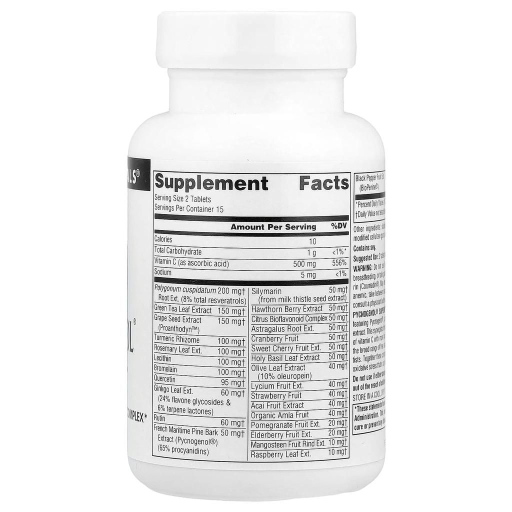 Pycnogenol Supreme, 30 Tablets