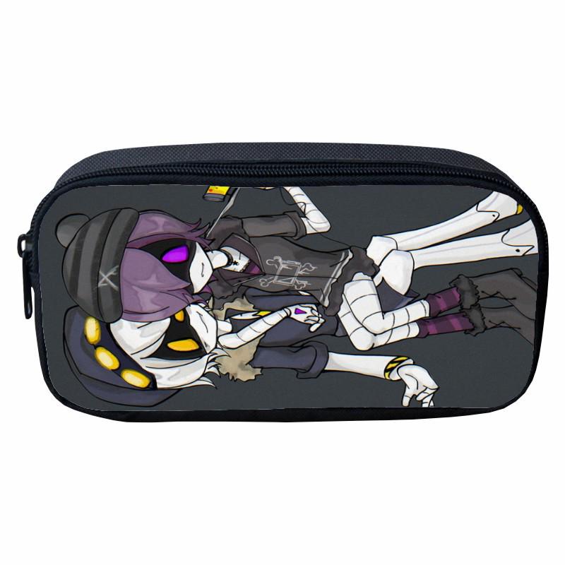 Murder Drones Cartoon Pencil Case for Kids - Stylish Storage Stationery Box
