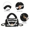 Women Handbag Woven Bags Knitted Shoulder Bag Chunky Knit Bags Crochet Top Handle Bag Lady Shopper Gifts