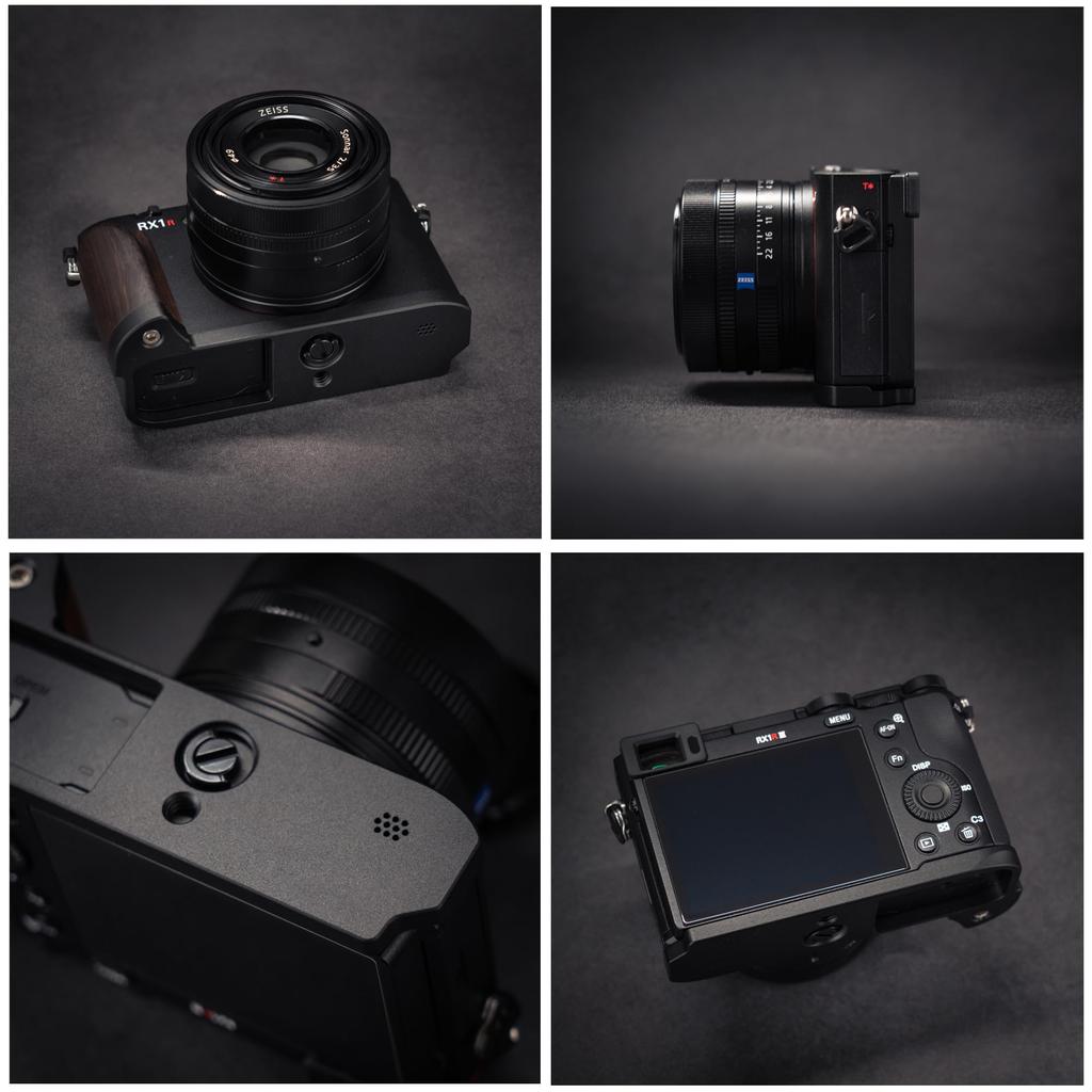 SIUTATDSH Camera Grip for Sony RX1R and with Quick Release Solid Wood Tripod and Lightweight Cyber-Shot RX1R3, III, DSC-RX1RM3 Cameras, L-Shaped