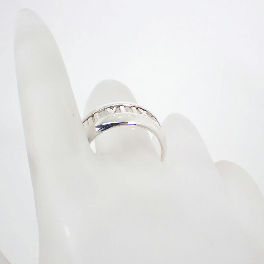 [Pre-owned] TIFFANY 925 Atlas Wide Ring / Size 16 / j51-7