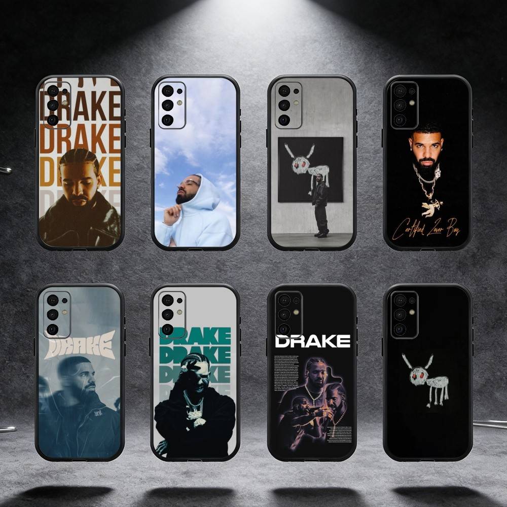 Rapper D-Drake Handyhülle Für Samsung S25,S24,S21,S22,S23,S30,Ultra,S20,Plus,Fe,Note,5G Schwarze Hülle
