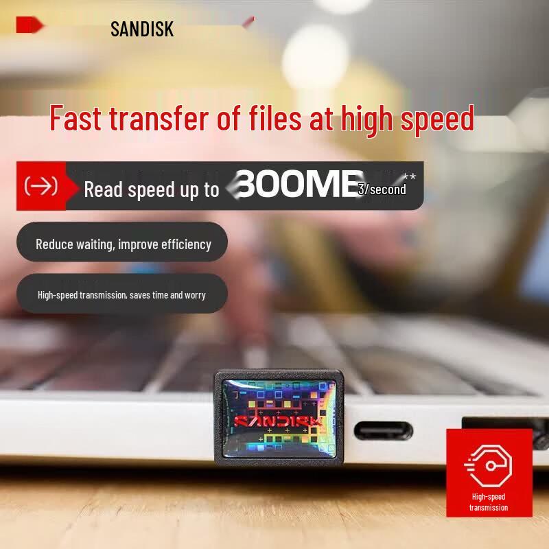 SanDisk CZ530 128GB Type-C USB 3.2 Flash Drive 2-Pack