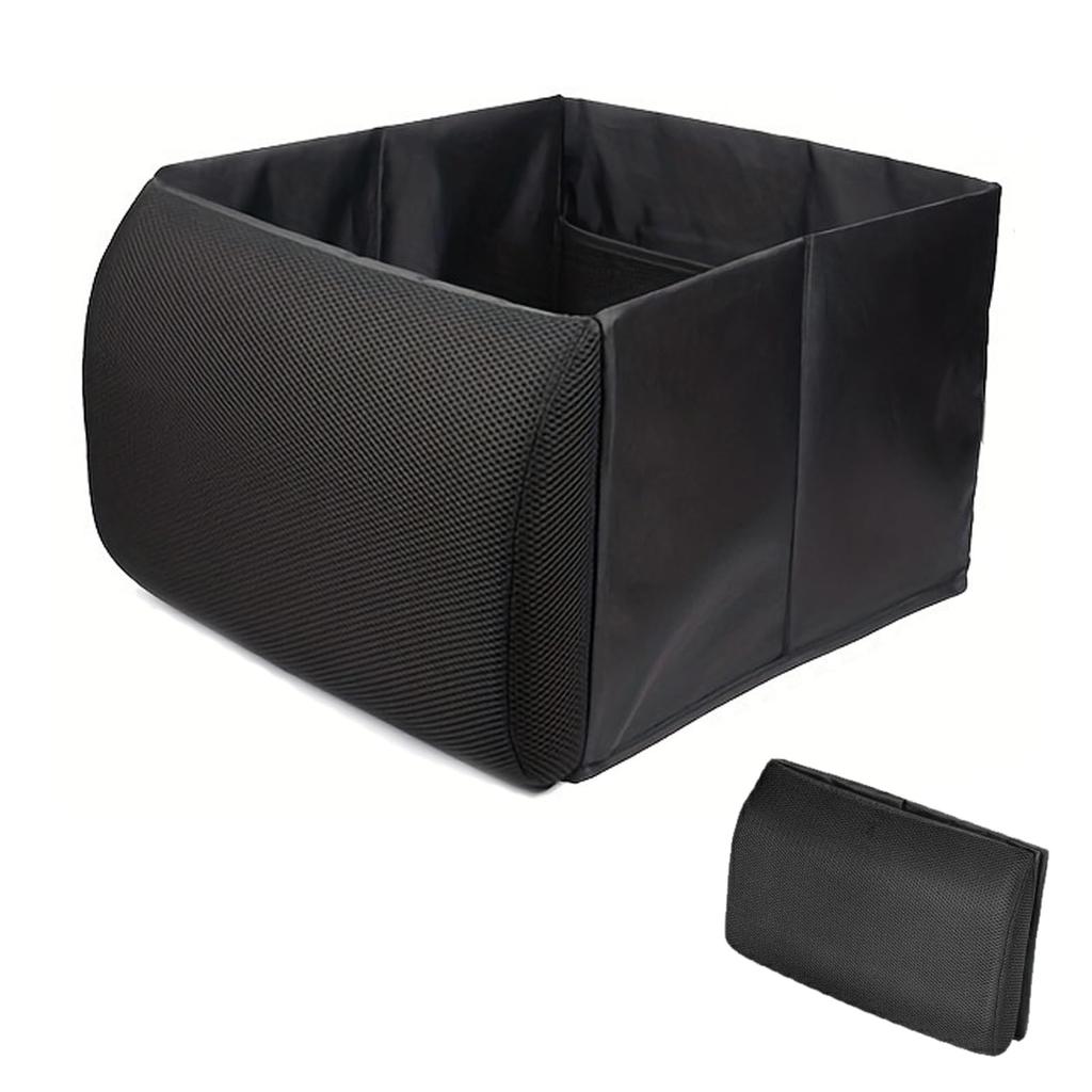 BTtime Auto-Aufbewahrungsbox Lendenstütze Lendenwirbel Faltbare Aufbewahrung Auto Schlafen Ca. 40L Groß Einfach zu Installieren und Fracht Verhindert Gepäck von