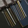 Metal Hairpin Base DIY Material for Crafting Hair Jewelry Accessories