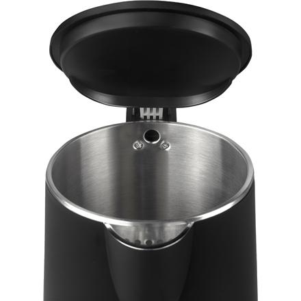 Gorenje | Czajnik | K15DWBK | Elektryczny | 2200 W | 1,5 l | Stal nierdzewna | Obrotowa podstawa 360° | Czarny