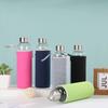 High Borosilicate Sports Water Bottle with Anti-Scald Sleeve