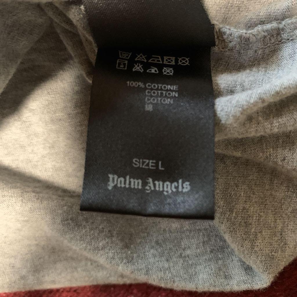 [USED] Palm Angels Box Logo T-Shirt, Size L