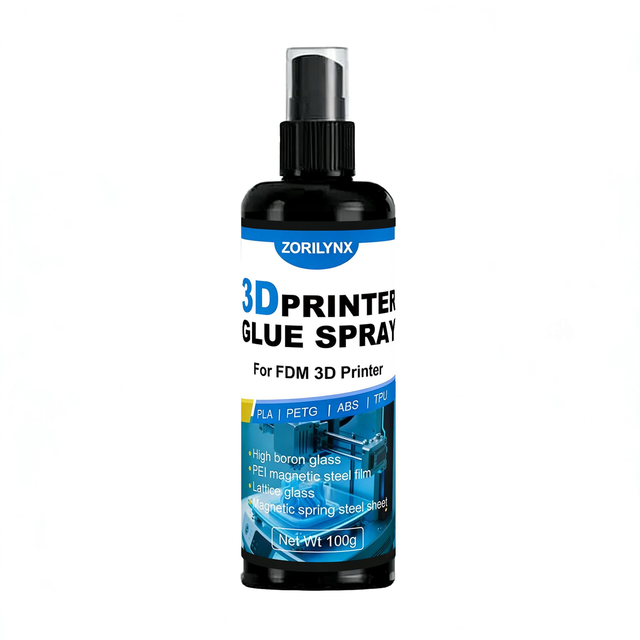 

100ml 3D Printer Adhesive Glue for PLA PETG ABS TPU ASA HIPS Bed Surface Strong Hold Easy To Clean FDM 3D Printing Accessory