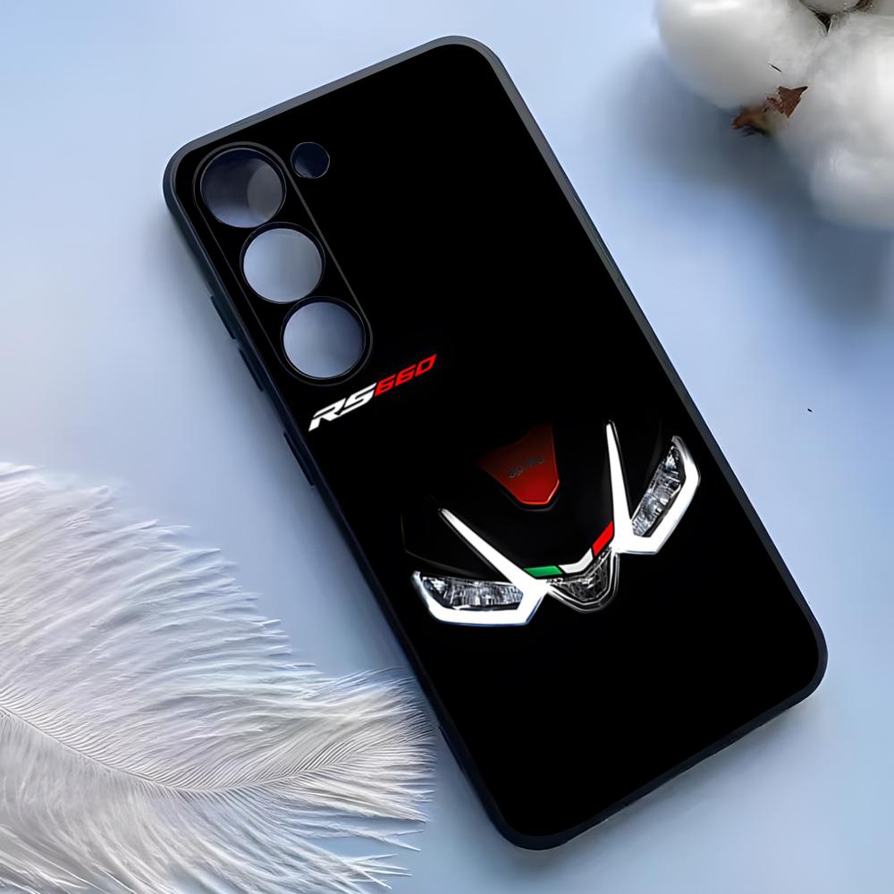 A-Aprilia Motorcycle Logo Phone Case For Samsung S25 Ultra S24 S23 S22 S21 S20 Plus Fe Galaxy A54 A53 A34 A25 Silicone Cover