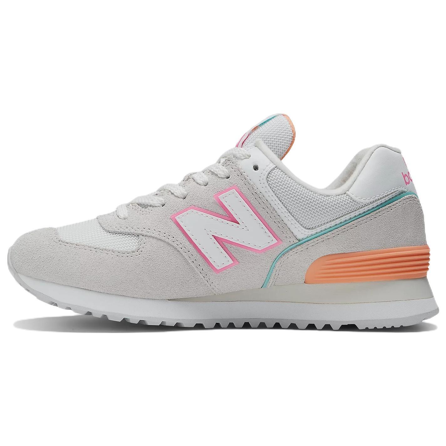 (WMNS) New Balance 574 Nimbus Cloud Peach Glaze Women s WL574CJ2 EU 35