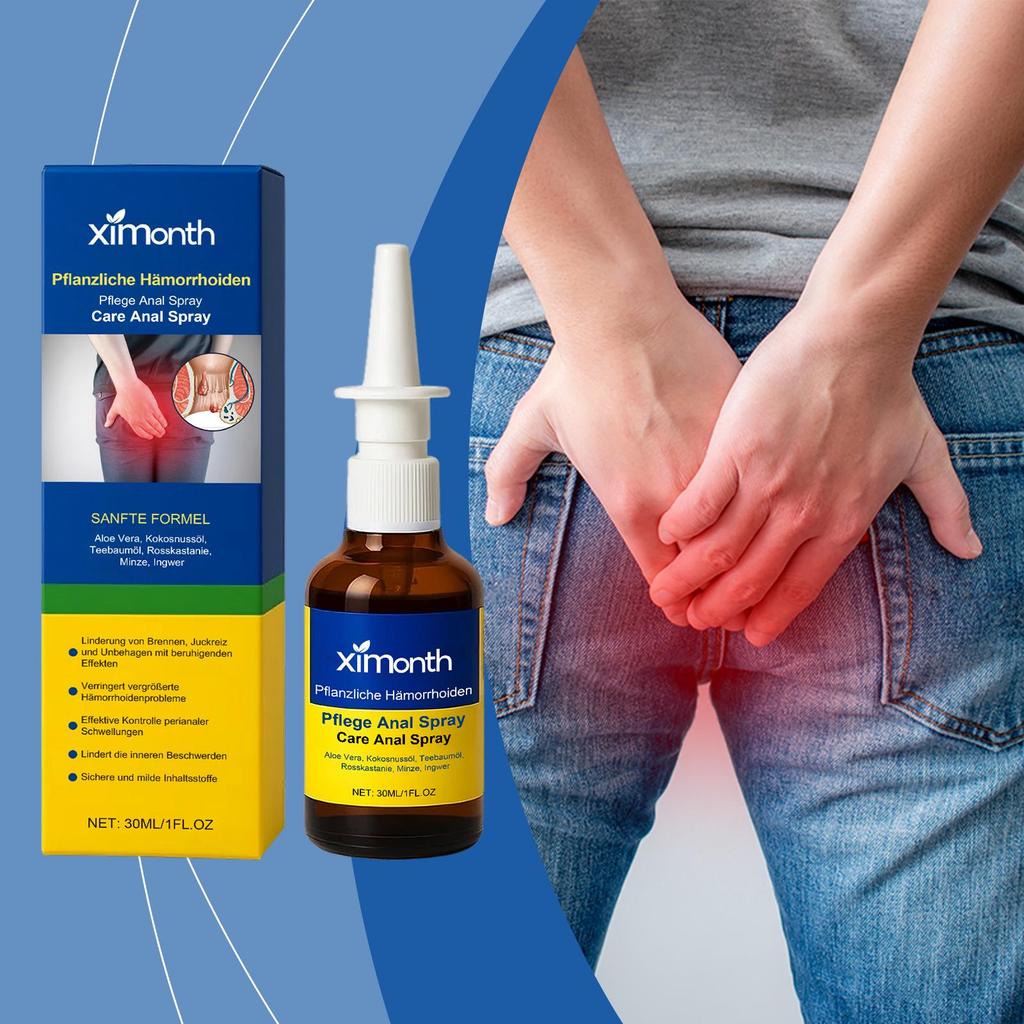 Ximonth Herbal Body Care Spray. Herbal formula for soothing and refreshing skin care. Portable spray