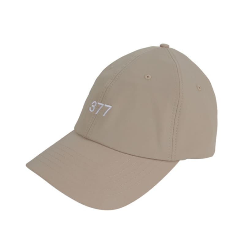 

377PLACE Sports Daily Cap Beige/White FREE