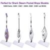 4 Pack Microfiber Steam Pocket Mop Pads Compatible for Shark Rectangle Mop Head S3500 Series,S3501,S3601,S3550,S3901,S3801,SE450,S3801CO,
