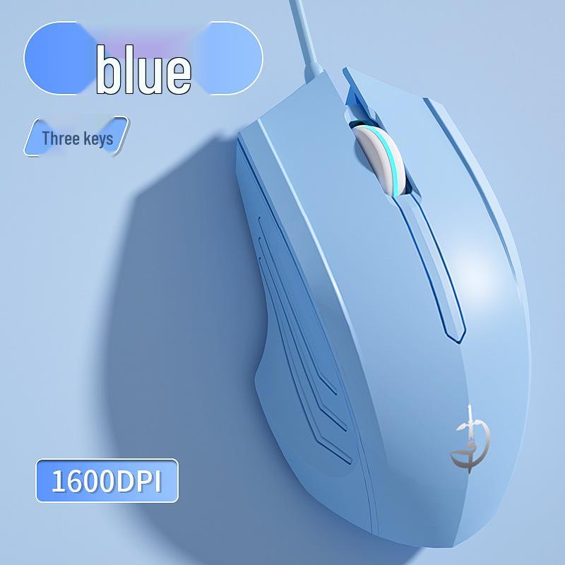 

Wired Silent Mechanical Gaming Mouse with Side Buttons for Laptop/Desktop