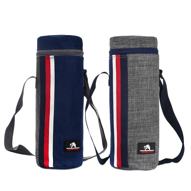 Portable Cup Cooler Bag Summer Travel Oxford Cloth Insulation Sleeve Aluminum Film Ice Pack Camping Keep Warm/cold Drink Carrier