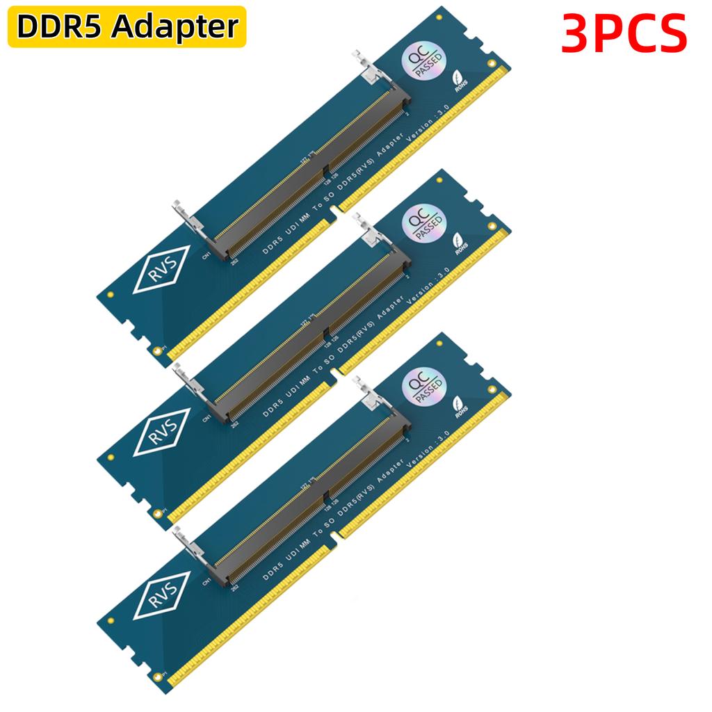 Laptop SO DDR5 RAM To Desktop DDR5 U-DIMM Adapter Memory Card Converter Laptop To Desktop SO-DIMM To PC DIMM Card