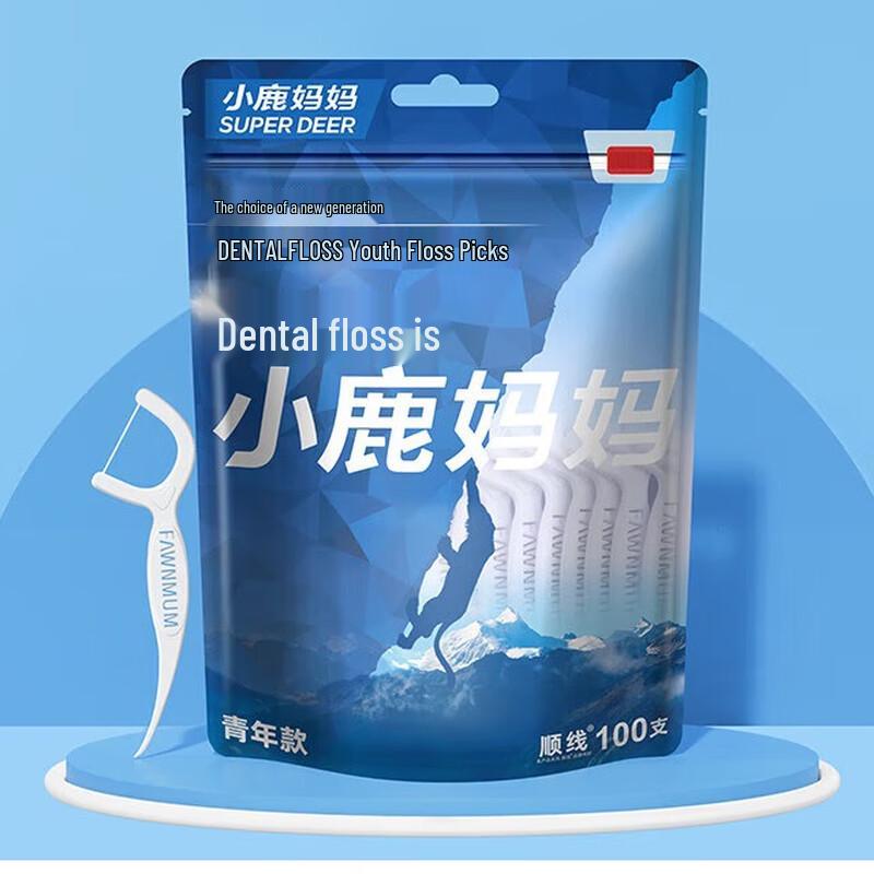 Little Deer Mom Fine Dental Floss Picks