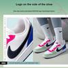 Nike Court Borough Low Recraft GS Honingdauw Roze Ultramarijn Kinder Sneakers Multi-Kleur Wit Felroze DV5456-108