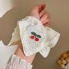 Stylish Cherries Hair Scrunchies Women Adjustable Durability Hair Rings