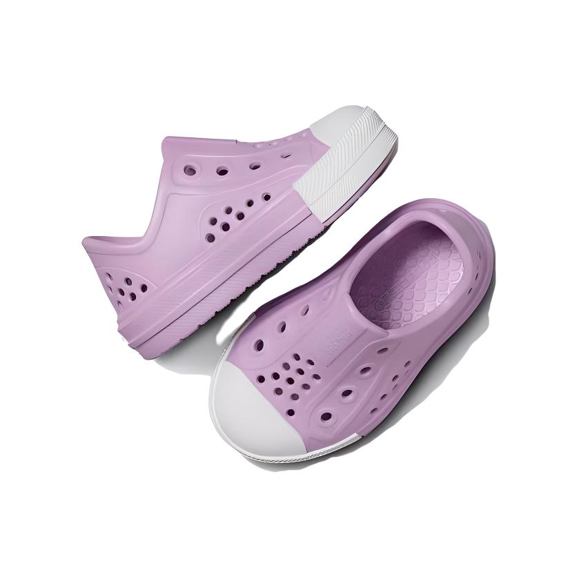 Converse Chuck Taylor All Star Play Lite CX Low TD Hroznová pěna Dětské tenisky Fialová Bílá A09866C