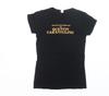 Gildan Womens Black M Movie Graphic Print Funny T-Shirt Cotton