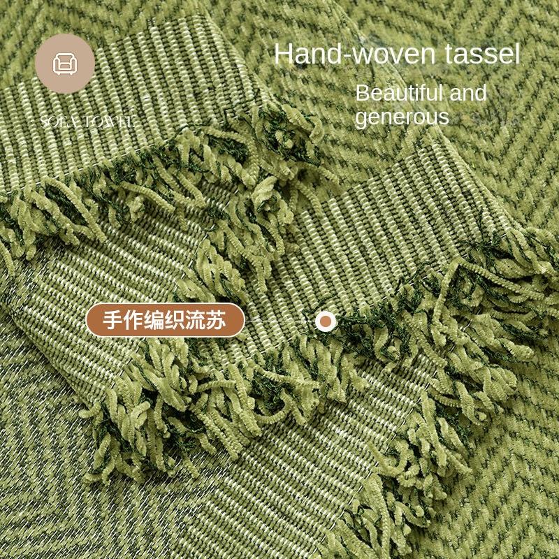 Chenille Sofa Cover Cloth Sofa Towel Non-slip Anti-cat Scratch Four Seasons Universal Sofa Cover Cover